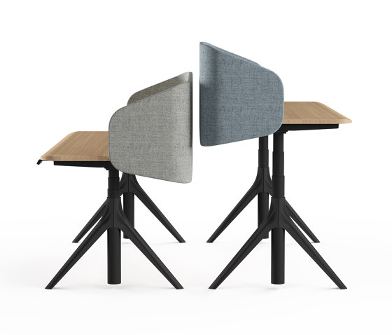 furniloop rectangular table with asymmetrical frame | Escritorios | Wiesner-Hager