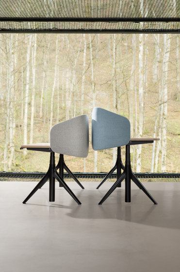 furniloop rectangular table with asymmetrical frame | Desks | Wiesner-Hager