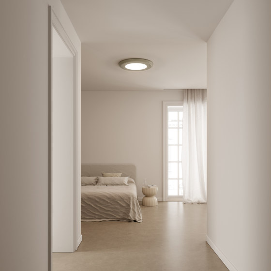 Sunday ceiling lamp desert white | Lampade plafoniere | Axolight