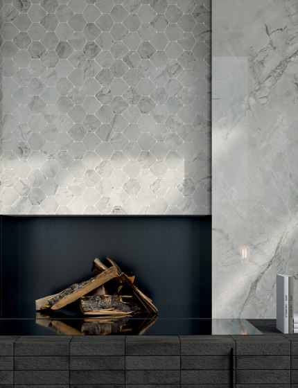 Scultorea | River Grey 60x120 | Ceramic tiles | Marca Corona