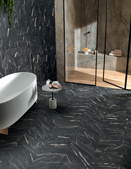 Scultorea | River Grey 60x120 | Ceramic tiles | Marca Corona