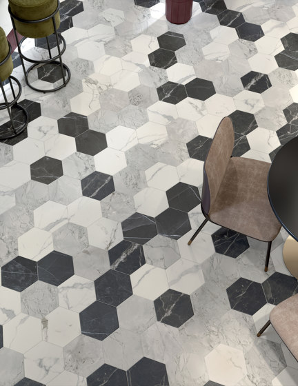 Scultorea | Tessere Dark Diamond 30x30 | Piastrelle ceramica | Marca Corona