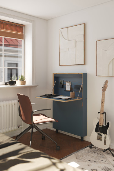 Flatmate linoleum smokey blue | Desks | Müller small living