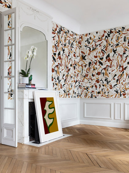 Collage Terracotta | Wandbeläge / Tapeten | ISIDORE LEROY