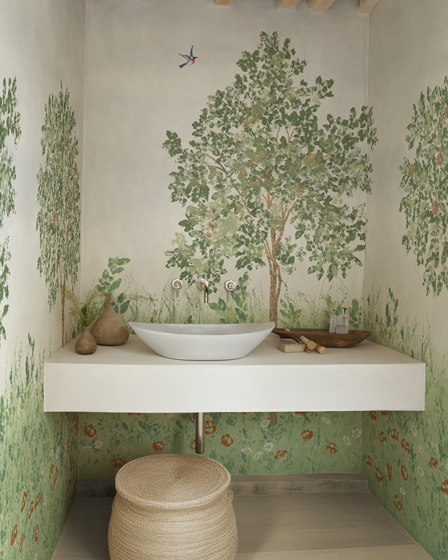 Fresco Vert | Revêtements muraux / papiers peint | ISIDORE LEROY