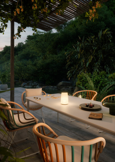 OMBII LED Luminaire | Lampade outdoor tavolo | DEDON