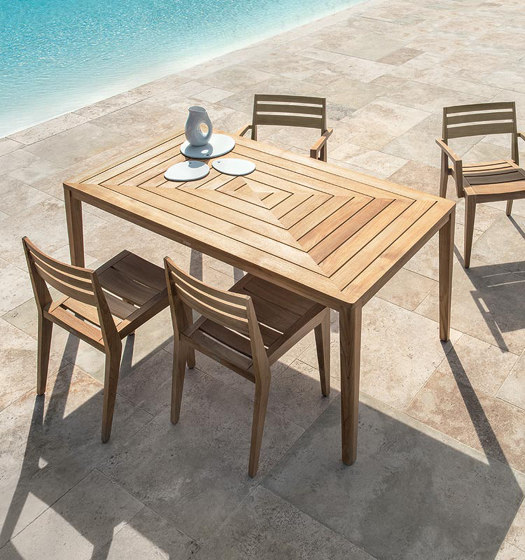 Friends table carrée | Tables de repas | Ethimo