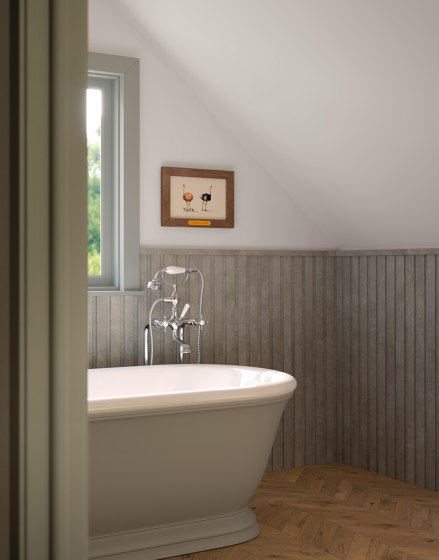 Nobu Grey Matt 25X75 | Wall tiles | Fap Ceramiche