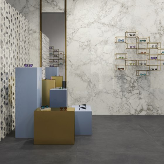 Purity of Marble Style Invisible Blue | Ceramic tiles | Ceramiche Supergres