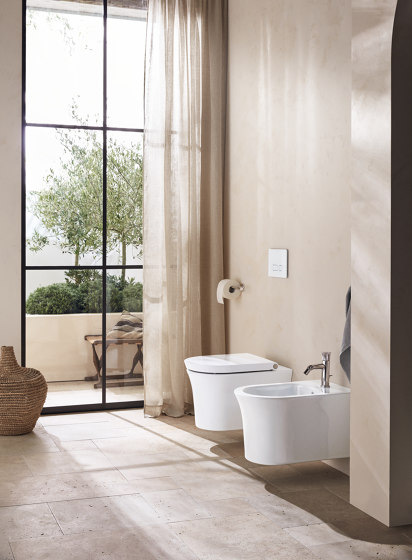 White Tulip toilet wall mounted | WC | DURAVIT