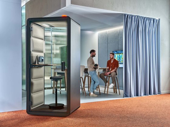 hushFree.L orange | Office Pods | Hushoffice