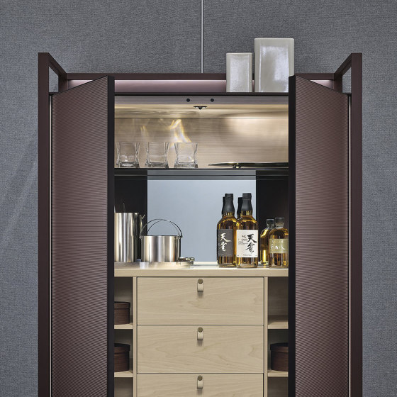 Rialto Bar Cabinet | Armoires | Rimadesio