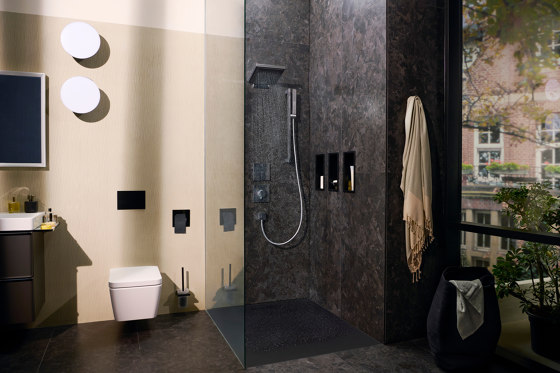 ShowerSelect Comfort Q Miscelatore termostatico ad incasso per 2 utenze con combinazione di sicurezza integrata secondo EN1717 | Rubinetteria doccia | Hansgrohe