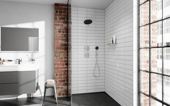 ShowerSelect Comfort E Termostato empotrado | Grifería para duchas | Hansgrohe