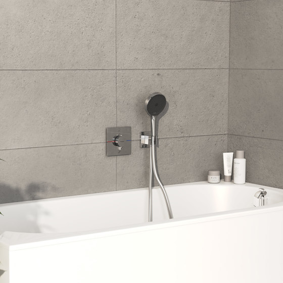 ShowerSelect Comfort S Set de finition pour mitigeur thermostatique encastré | Robinetterie de douche | Hansgrohe