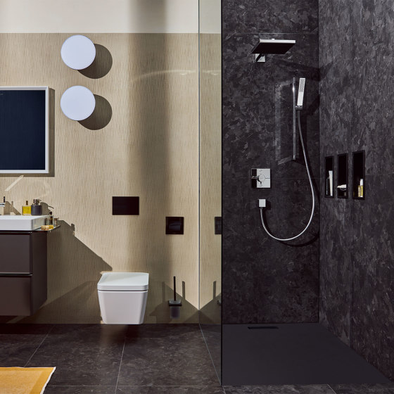 ShowerSelect Comfort E Set de finition pour mitigeur thermostatique encastré | Robinetterie de douche | Hansgrohe