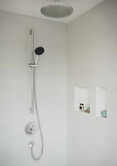 ShowerSelect Comfort E Termostato empotrado | Grifería para duchas | Hansgrohe