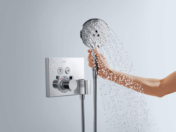 ShowerSelect Comfort S Set de finition pour mitigeur thermostatique encastré | Robinetterie de douche | Hansgrohe