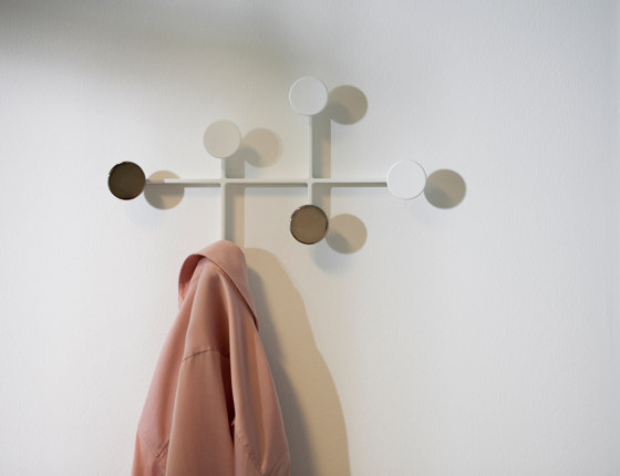 Afteroom Coat Hanger | Small Black Brass | Hook rails | Audo Copenhagen
