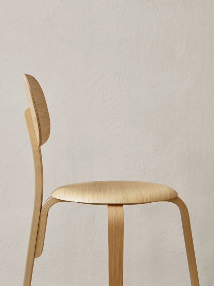 Afteroom Bar Chair | Black/Cognac | Bar stools | Audo Copenhagen