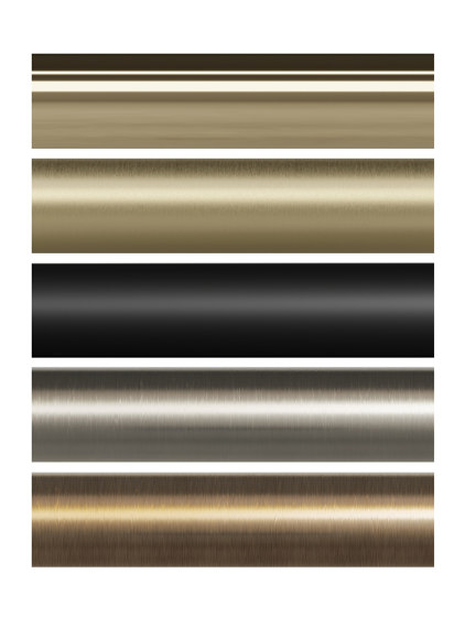 Wardrobe Rail System N° 25 polished brass | Porte-serviettes | P&G Konzept