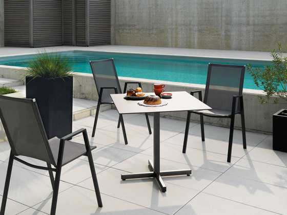 Fiberglass table Basel 120x80 | Dining tables | Schaffner AG