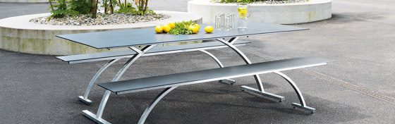 Table en fibre de verre Bernardino 220x100 | Tables de repas | Schaffner AG