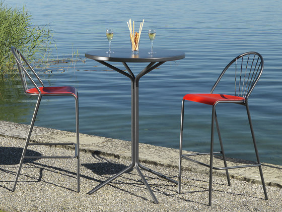 Metal bistro table PIX ø60/70 | Bistro tables | Schaffner AG