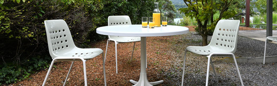 Table en fibre de verre Schaffhausen 140x80 | Tables de repas | Schaffner AG