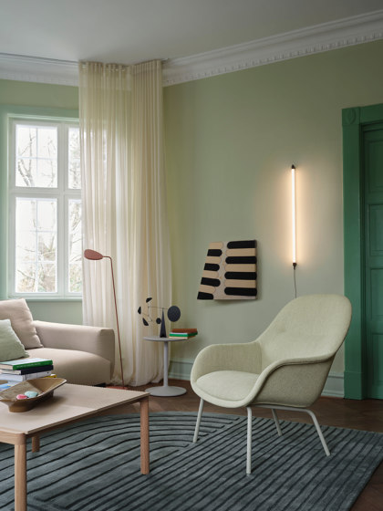 Fiber Lounge Armchair | Wood Base | Sillones | Muuto