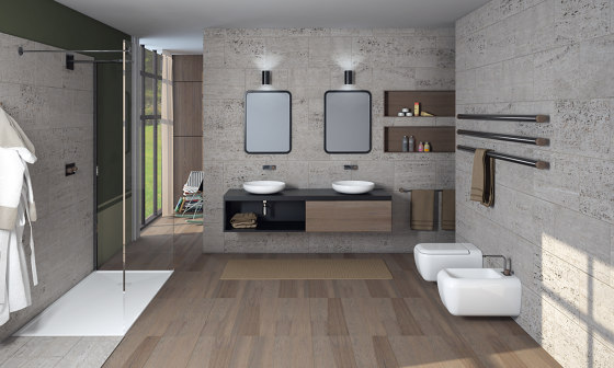 Shui wall mounted and on top washbasin 66 | Lavabos | Ceramica Cielo