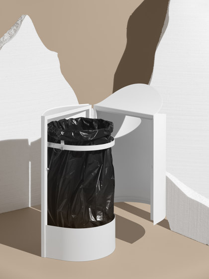 Captin White Island | Waste baskets | MIZETTO