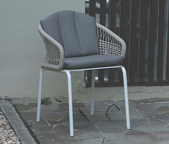 Ace Dining Armchair - Charcoal | Chairs | Design Pergola