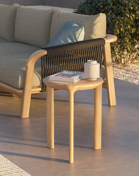 Anya Low Auxiliar Round Table D60xH43cm | Mesas de centro | Design Pergola