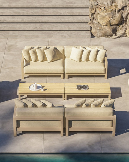 Beth 2-Seater Modular Sofa, Left Arm | Sofas | Design Pergola