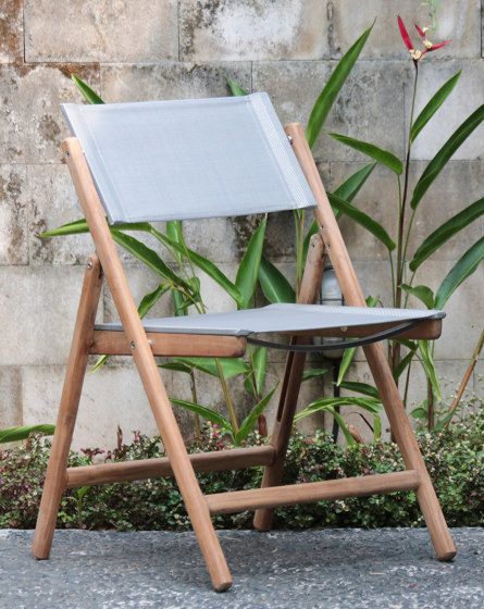 Bromo Folding Chair - Anthracite | Sedie | Design Pergola