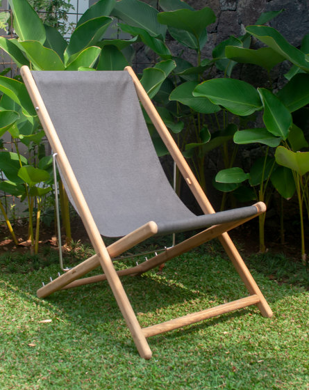 Bromo Deck Chair - Chalk | Chairs | Design Pergola