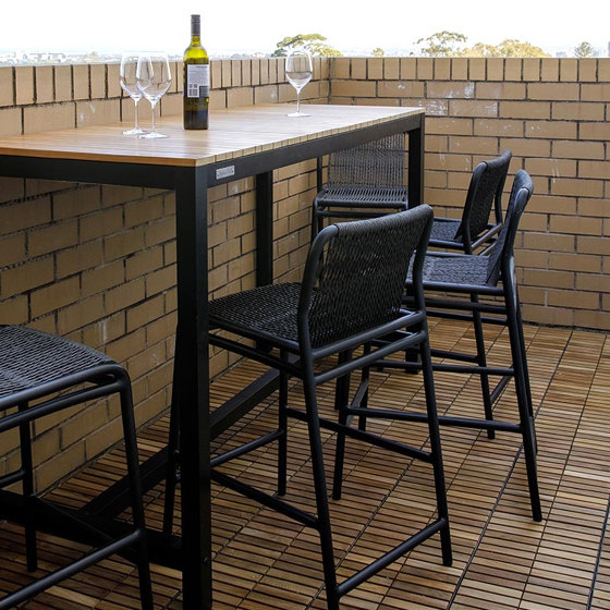 Fynn Bar Stool - Black | Sgabelli bancone | Design Pergola