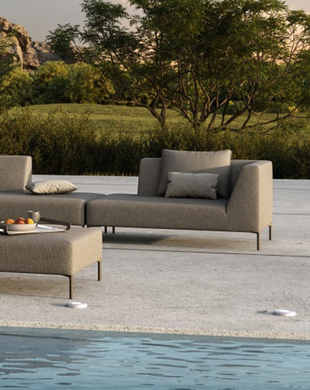 Justo Ottoman 73x86cm | Poufs | Design Pergola