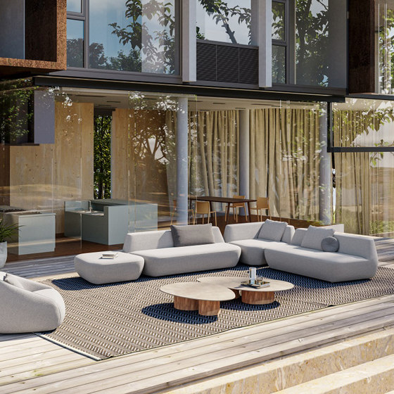 Slide 3-Seater Modular Sofa, Right Corner | Sofas | Design Pergola