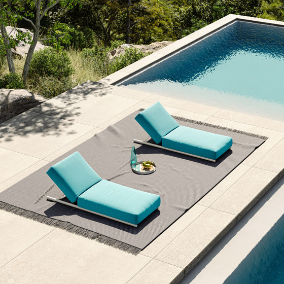 Venice ALU Sunbed | Lettini giardino | Design Pergola