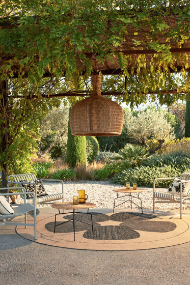 L'Accessoire | AMAPOLA Outdoor Natural black | TA 129 81 07 | Tappeti / Tappeti design | Elitis