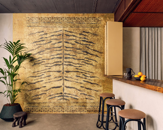 Sauvages | Tigre royal (panoramique) | VP 971 01 | Wall coverings / wallpapers | Elitis