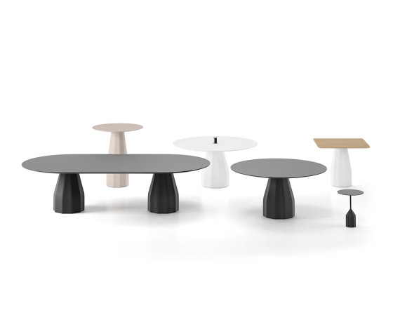 Burin Outdoor D100 H74 | Dining tables | viccarbe