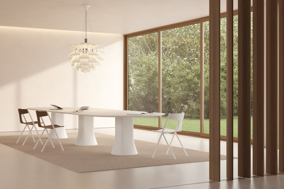 Cambio table 280x90 H105 | Stehtische | viccarbe