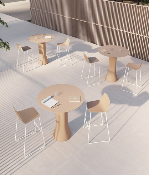 Cambio table 280x90 H105 | Stehtische | viccarbe