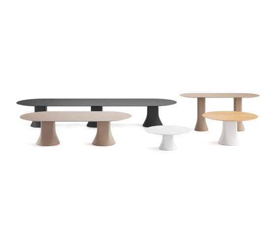 Cambio table 280x90 H105 | Stehtische | viccarbe