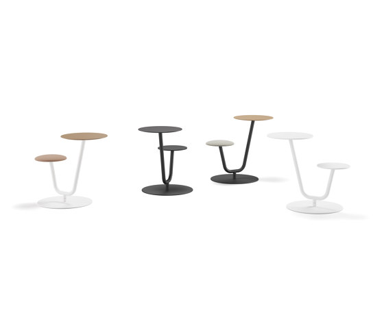 Solar table - free base & upholstery seat | Tables d'appoint | viccarbe