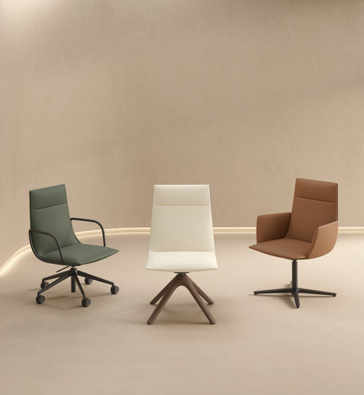 Noha Executive lounge chair | Chaises | viccarbe