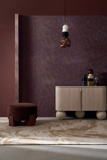 BERENICE ÉMERAUDE/DORÉ | Wall coverings / wallpapers | Casamance